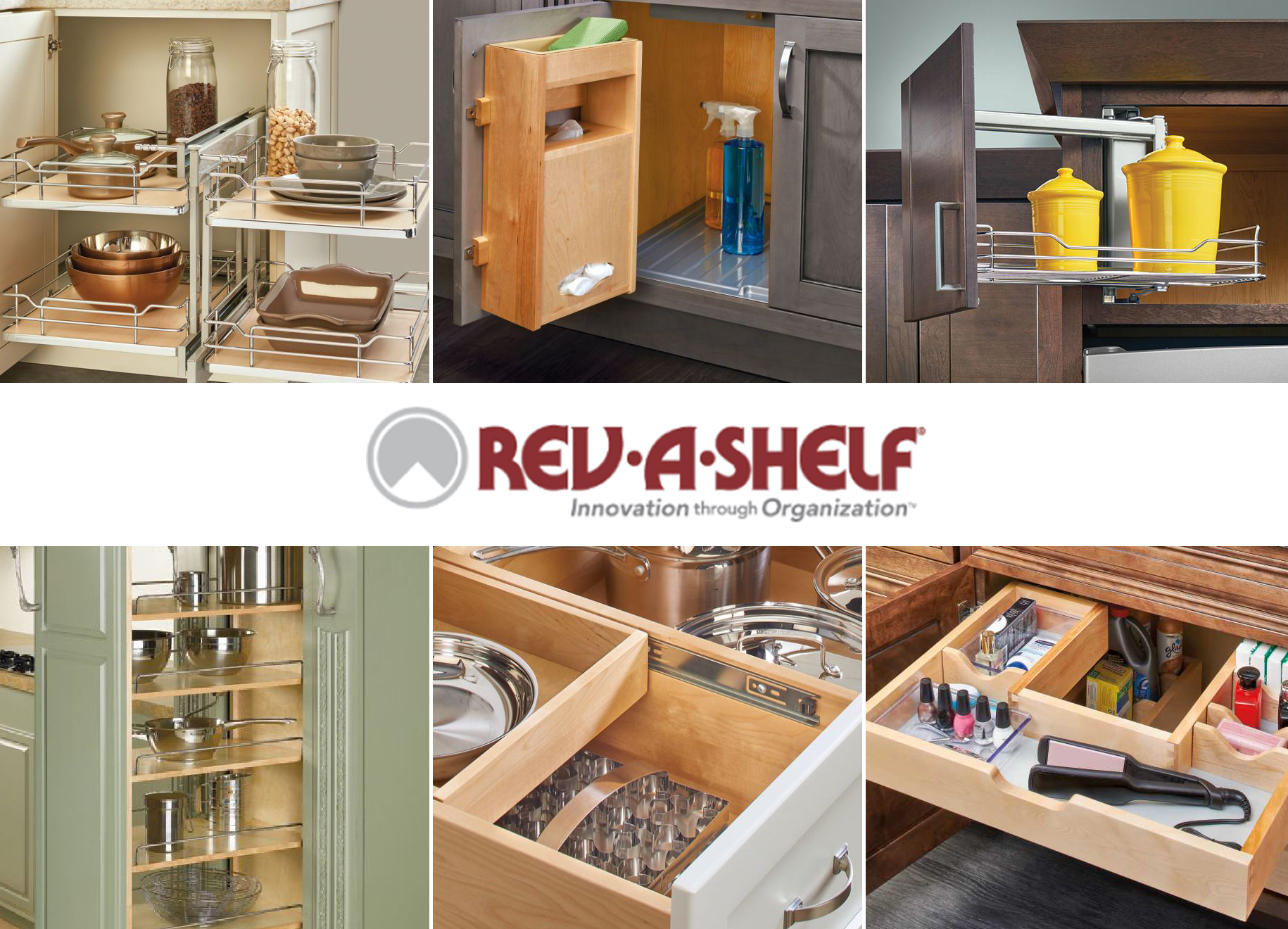 Rev-A-Shelf Cabinet Organizers